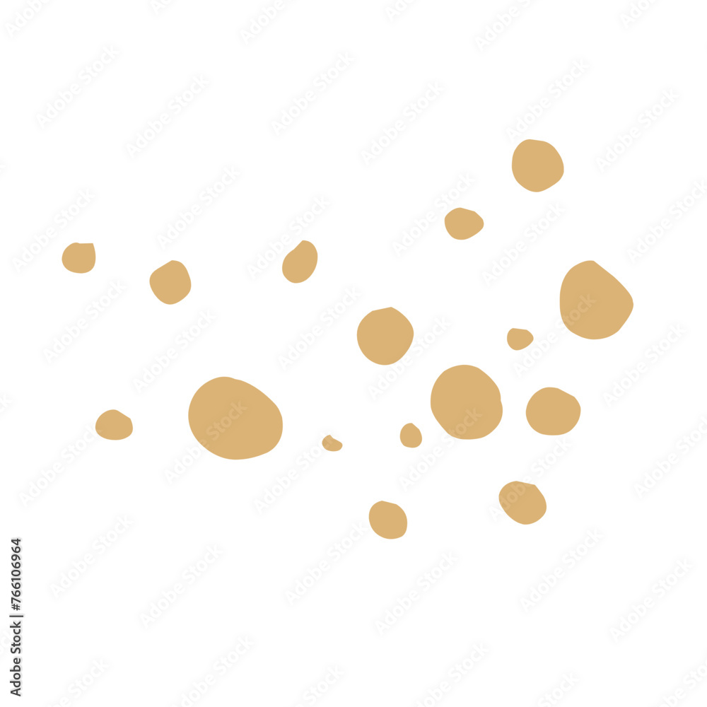 Bread Crumbs Vector Icon Bread Crumbs Vector Icon