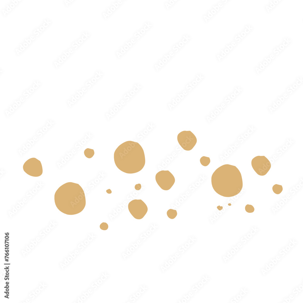 Bread Crumbs Vector Icon Bread Crumbs Vector Icon