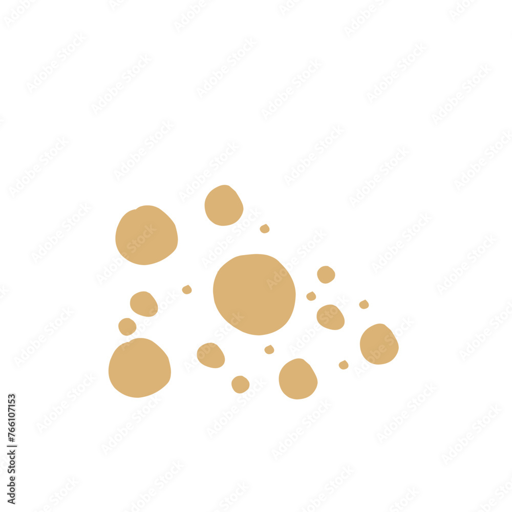 Obraz premium Bread Crumbs Vector Icon 