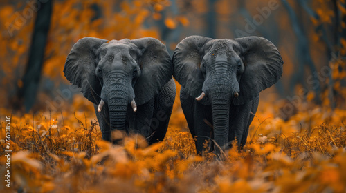 Elephant, Explore the captivating world of wildlife through mesmerizing outdoor photography.