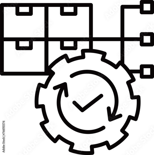 Inventory management system. We manage inventory. Processing is performed automatically in conjunction with each other.