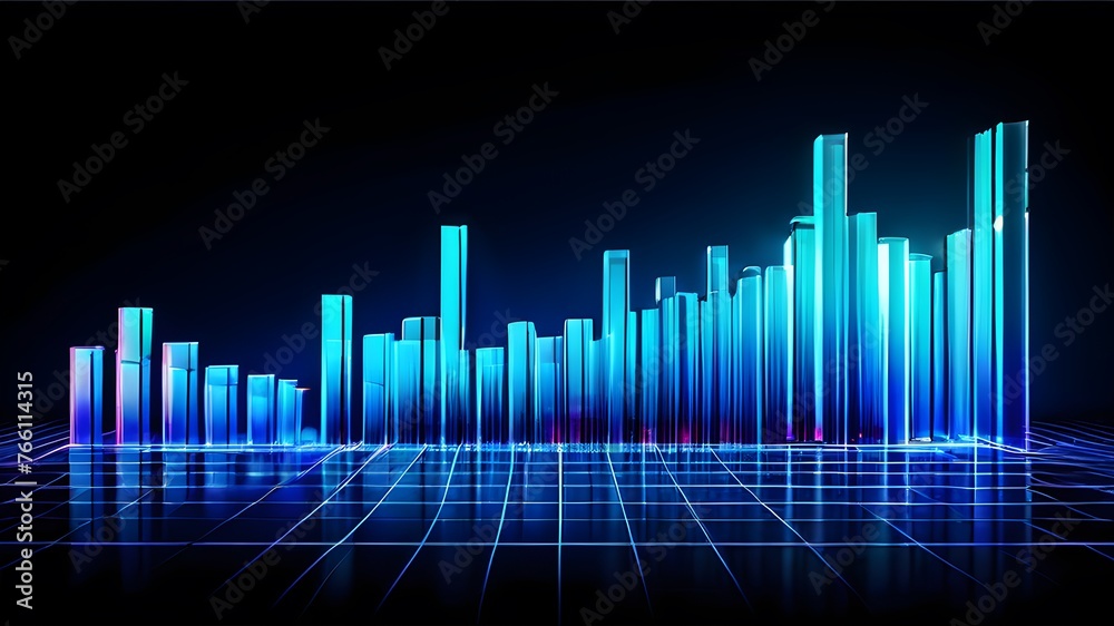 Abstract data flowing technology check pattern background	