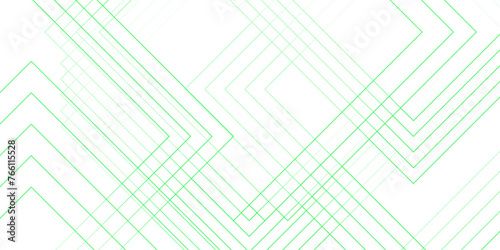 Abstract light Diagonal layered geometric pattern. Vector futuristic digital landscape with lines. Vibrant futuristic digital connection design. Green geometrical template