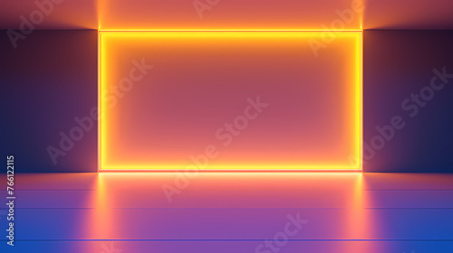 Modern futuristic neon background