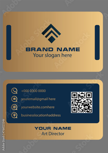 Abstract business card template 2025_06 name card