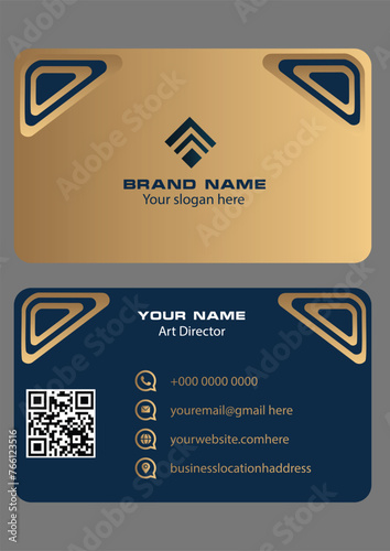 Abstract business card template 2025_02 name card