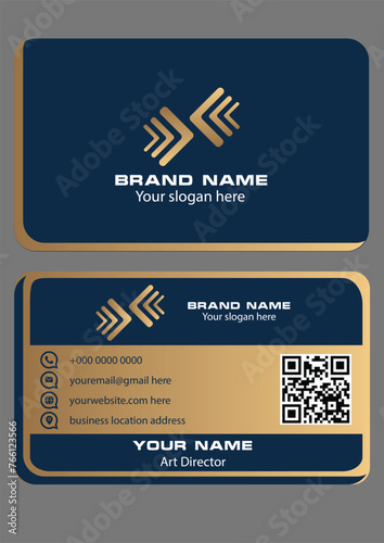 Abstract business card template 2025_01 name card