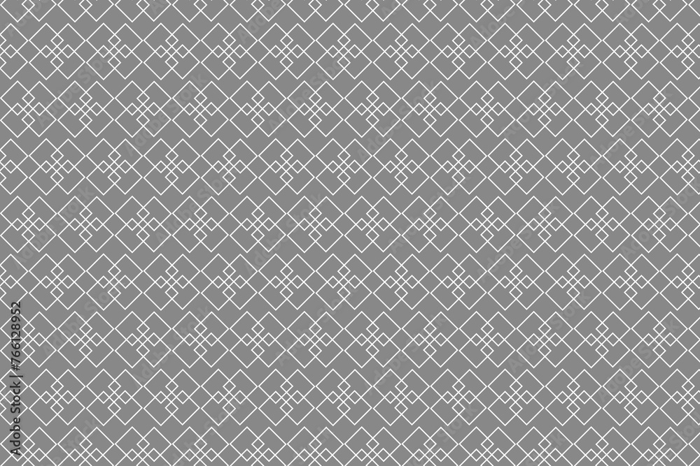 Seamless pattern. Background. White diamonds on a dark gray background. Flyer background design, advertising background, fabric, clothing, texture, textile pattern. Seamless pattern. Background. White diamonds on a dark gray background. Flyer background design, advertising background, fabric, clothing, texture, textile pattern.