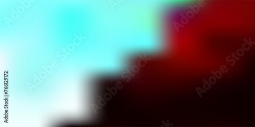 Light pink, red vector blur pattern.