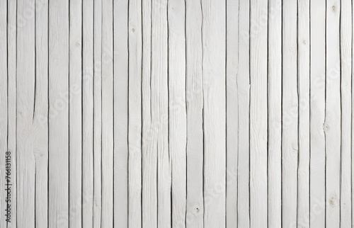 Rustic Horizontal White Wood Planks Pattern for Background