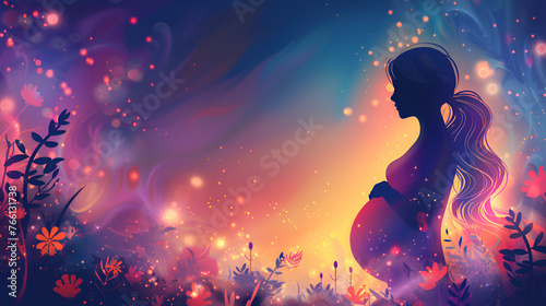 International Day of the Unborn Child. 25 March. Holiday concept.. Generative ai 