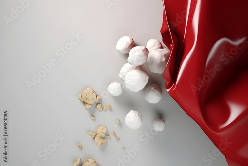 Minimalist 3D Product Visualization for Modern Advertising Campaign photo