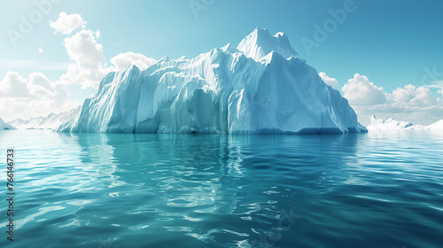 iceberg in the sea © Pongsakorn