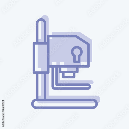 Icon Darkroom Equipment. related to Photography symbol. two tone style. simple design editable. simple illustration