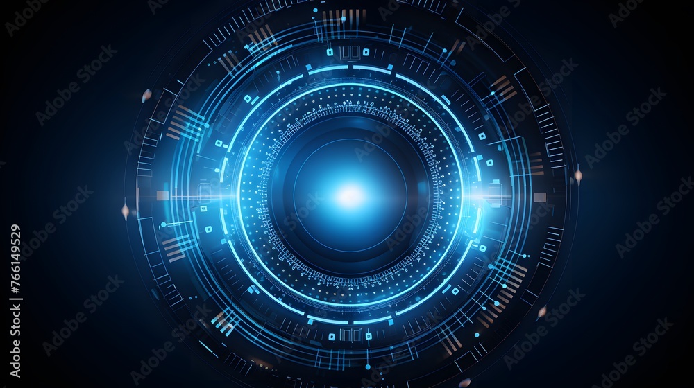 Abstract technology background circles digital hi-tech technology design background. concept innovation. vector illustration Abstract technology background circles digital hi-tech technology design background. concept innovation. vector illustration