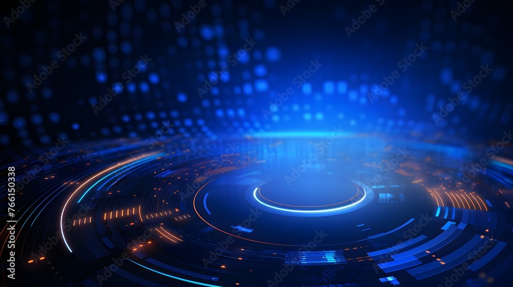 Abstract technology background circles digital hi-tech technology design background. concept innovation. vector illustration Abstract technology background circles digital hi-tech technology design background. concept innovation. vector illustration