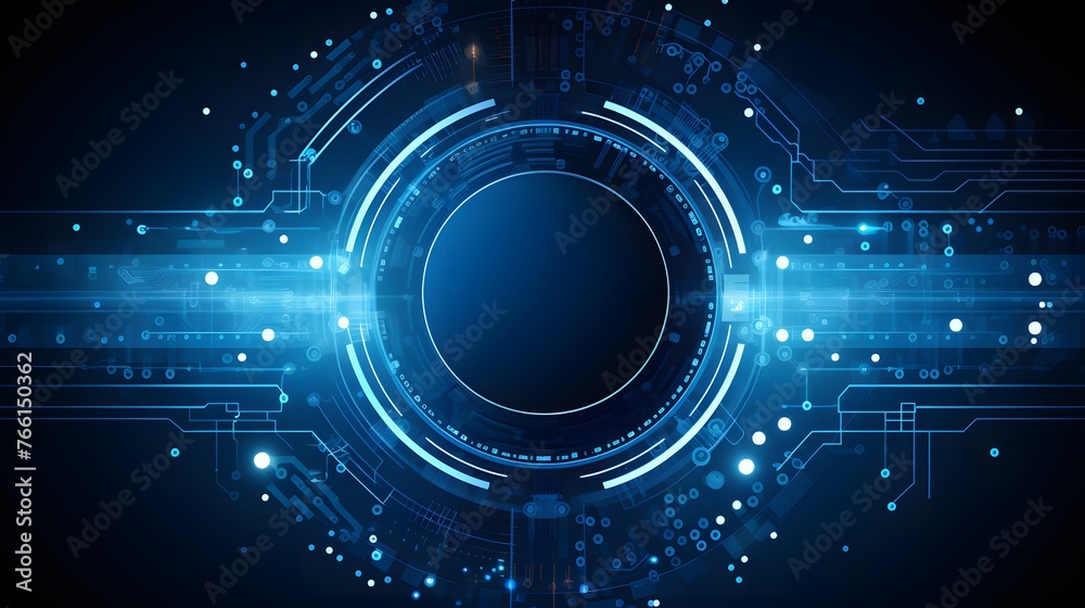 Abstract technology background circles digital hi-tech technology design background. concept innovation. vector illustration Abstract technology background circles digital hi-tech technology design background. concept innovation. vector illustration