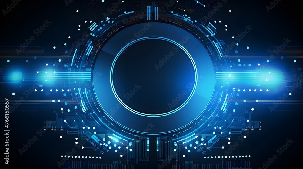 Abstract technology background circles digital hi-tech technology design background. concept innovation. vector illustration Abstract technology background circles digital hi-tech technology design background. concept innovation. vector illustration