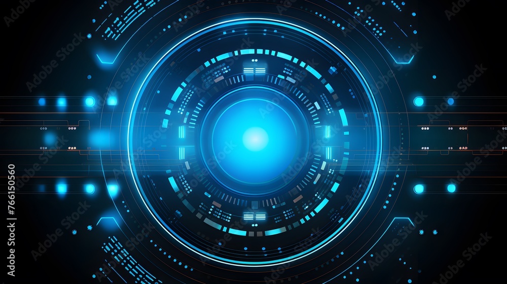 Abstract technology background circles digital hi-tech technology design background. concept innovation. vector illustration Abstract technology background circles digital hi-tech technology design background. concept innovation. vector illustration