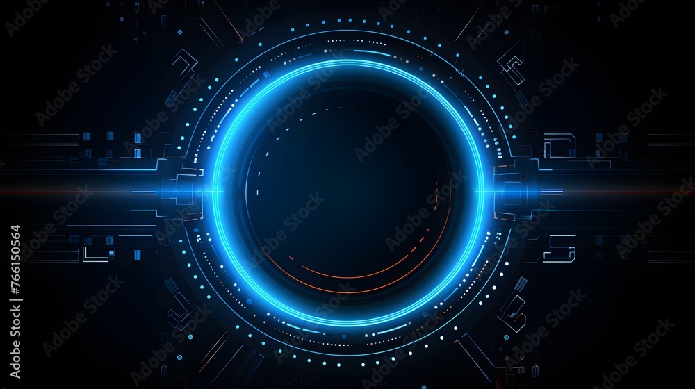 Abstract technology background circles digital hi-tech technology design background. concept innovation. vector illustration Abstract technology background circles digital hi-tech technology design background. concept innovation. vector illustration
