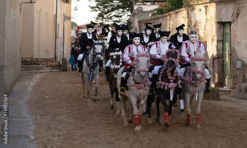 riders of the Sartiglia race directed by su componidori.