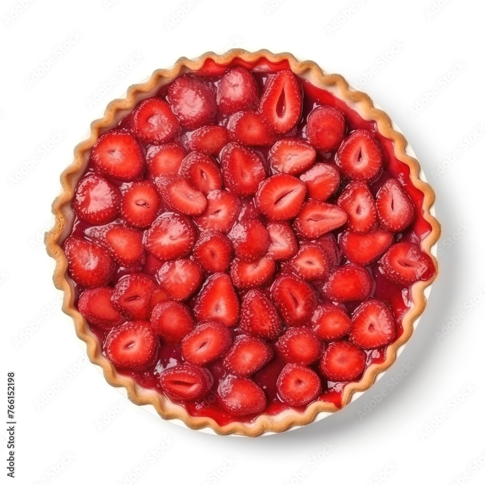 delicious strawberry isolated on a white background delicious strawberry isolated on a white background