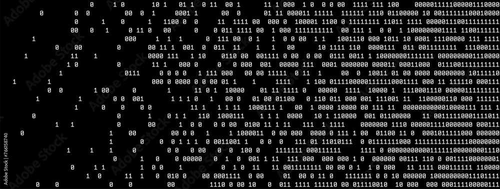 Texture from Zeroes and Ones, Binary Machine Code Background. Random Parts of Program Code. Digital Data Flowing Technology Concept. Random Data Matrix Vector Illustration. Texture from Zeroes and Ones, Binary Machine Code Background. Random Parts of Program Code. Digital Data Flowing Technology Concept. Random Data Matrix Vector Illustration.