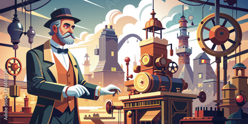 Time Weaver: Inventor's Creation Unleashes Temporal Chaos in Steampunk City