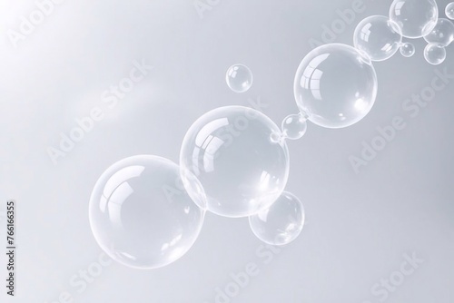 bubble abstract background, for science, beauty cosmetic,pharmaceutical generative ai art