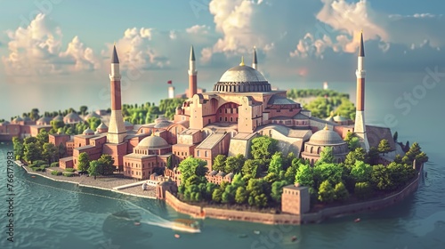 Eastern Essence: Islamic Artistry in Hagia Sophia