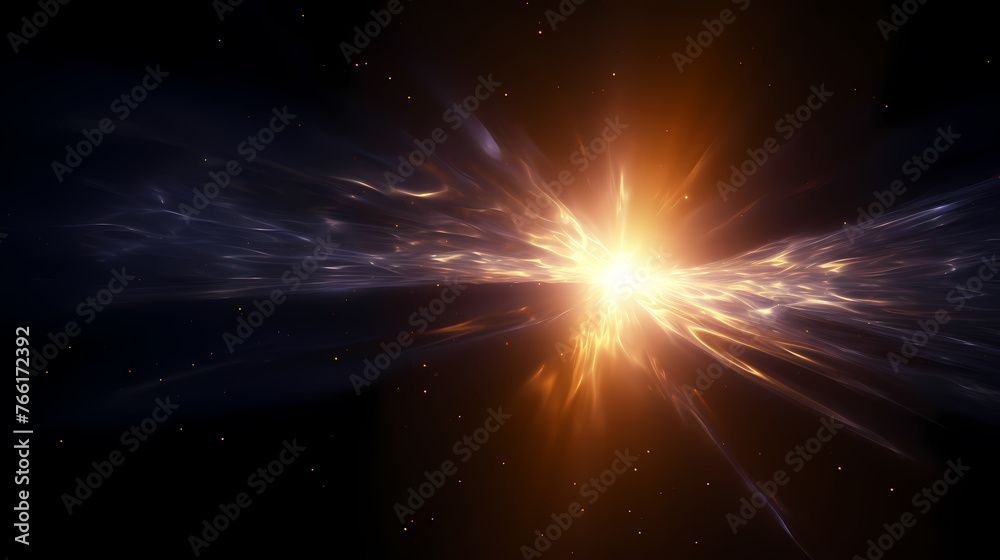 Fototapeta premium Abstract background with colorful glow