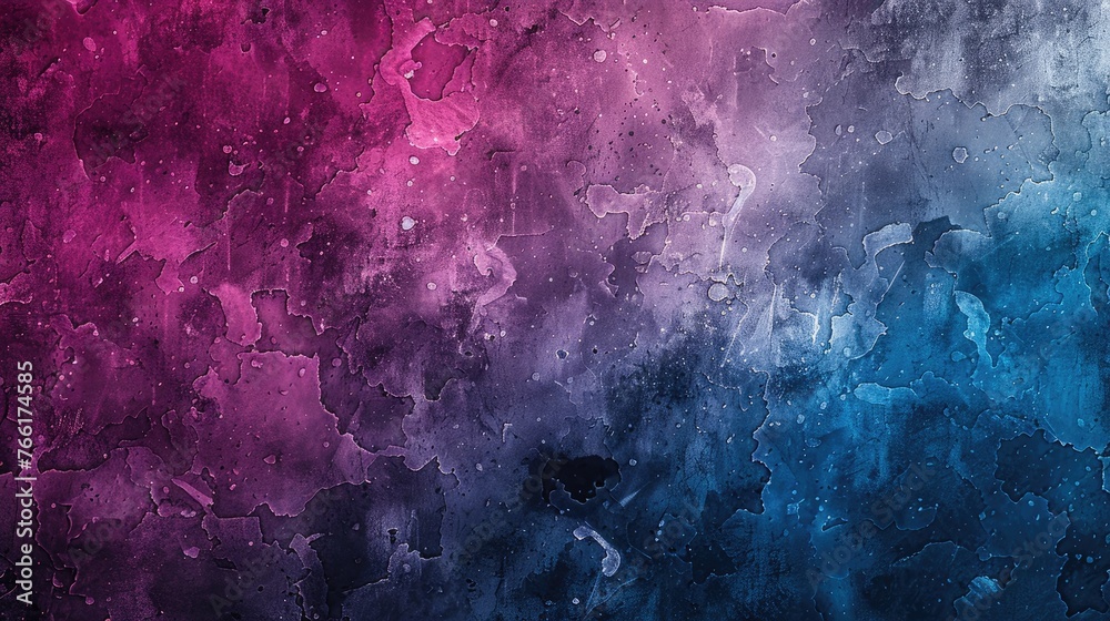 Fototapeta premium Dark Blue Purple Gradient Web Banner with Artistic Grainy Texture