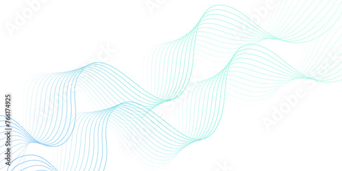 abstract wave element for design blue and white.Twisted plane of dots. Warp of space. Abstract gradient halftone background. Modern sample for presentations, web design on technological, information.