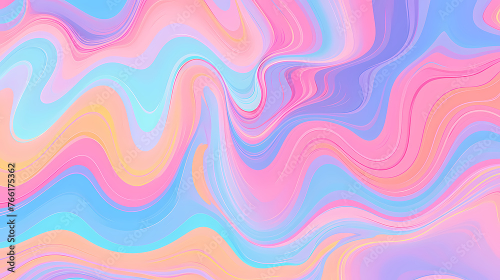 Watercolor background with various waves and wave shapes Watercolor background with various waves and wave shapes