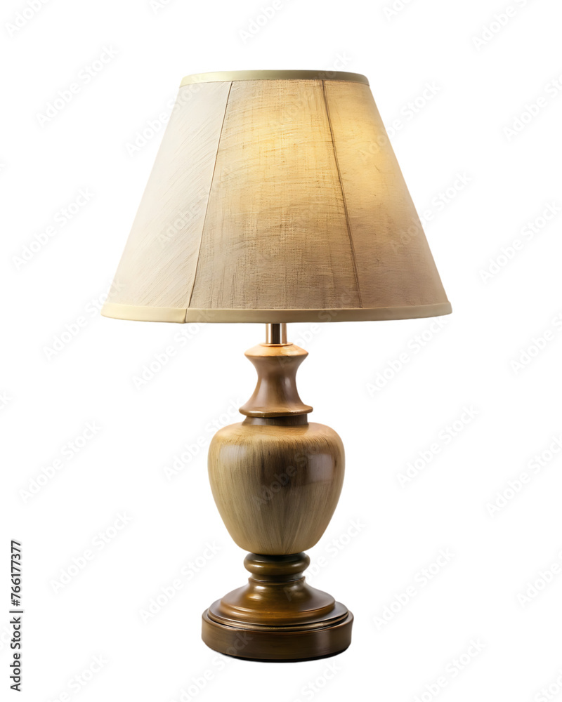 Light fixture isolated on transparent background
