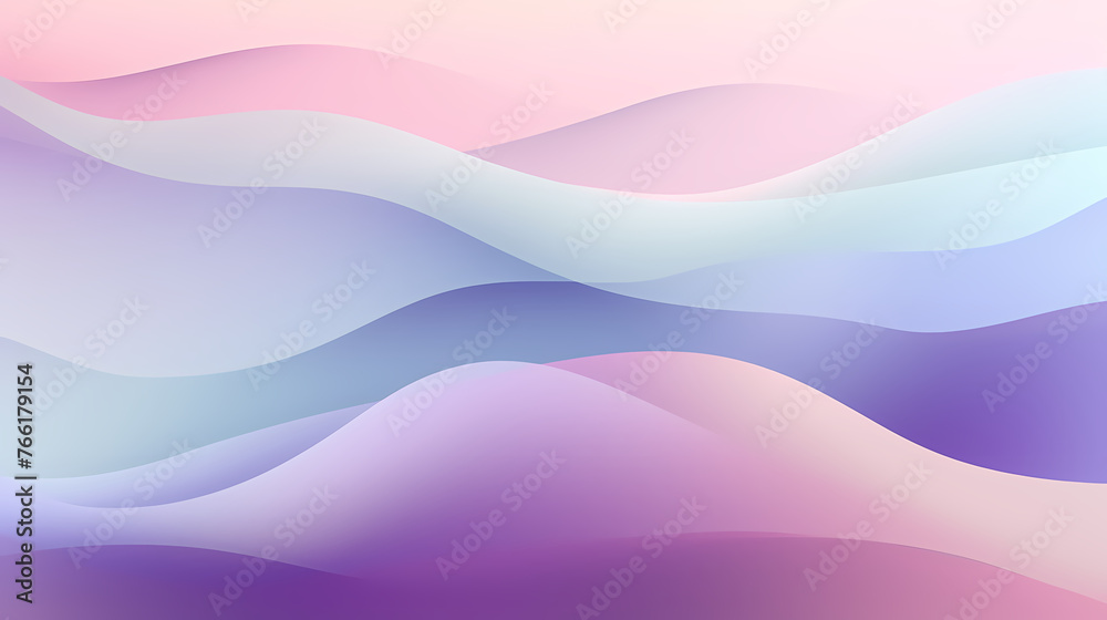 Fototapeta premium Vibrant retro abstract wavy background