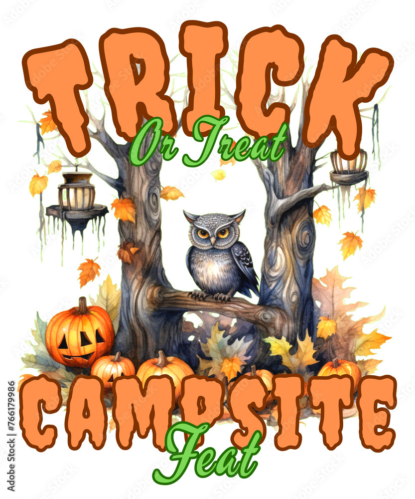 Trick Or Treat, Campsite Feat. halloween adventure Trick Or Treat, Campsite Feat. halloween adventure
