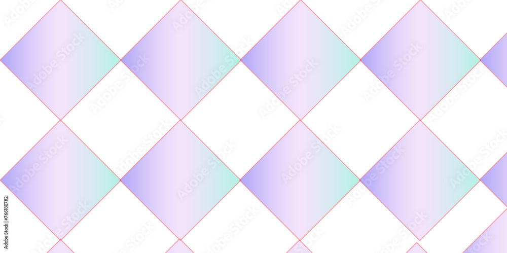 Fototapeta premium Blue and Pink Abstract Background With Squares. Design modern pastel background illustration soft colors, trendy aesthetic, abstract wallpaper design modern pastel background