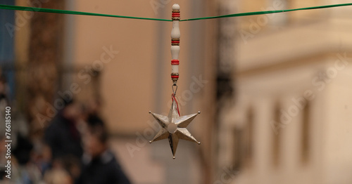 star of the Sartiglia - The steel star, one of the main symbols of the Sartiglia of Oristano. photo