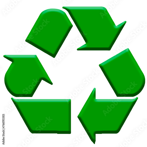 Green recycling symbol.PNG file