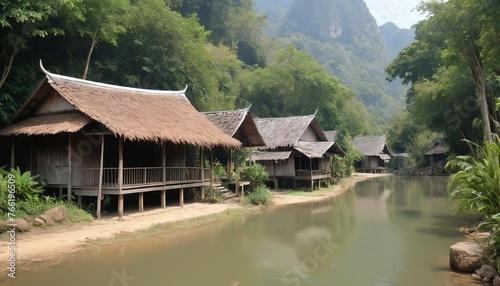 Kiriwong village - one of the best fresh air village in Thailand and live in old Thai style culture