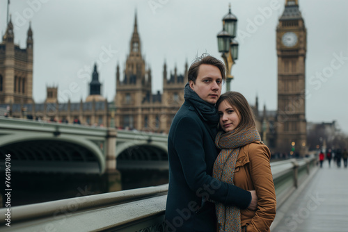 Young couple in London © Jelena