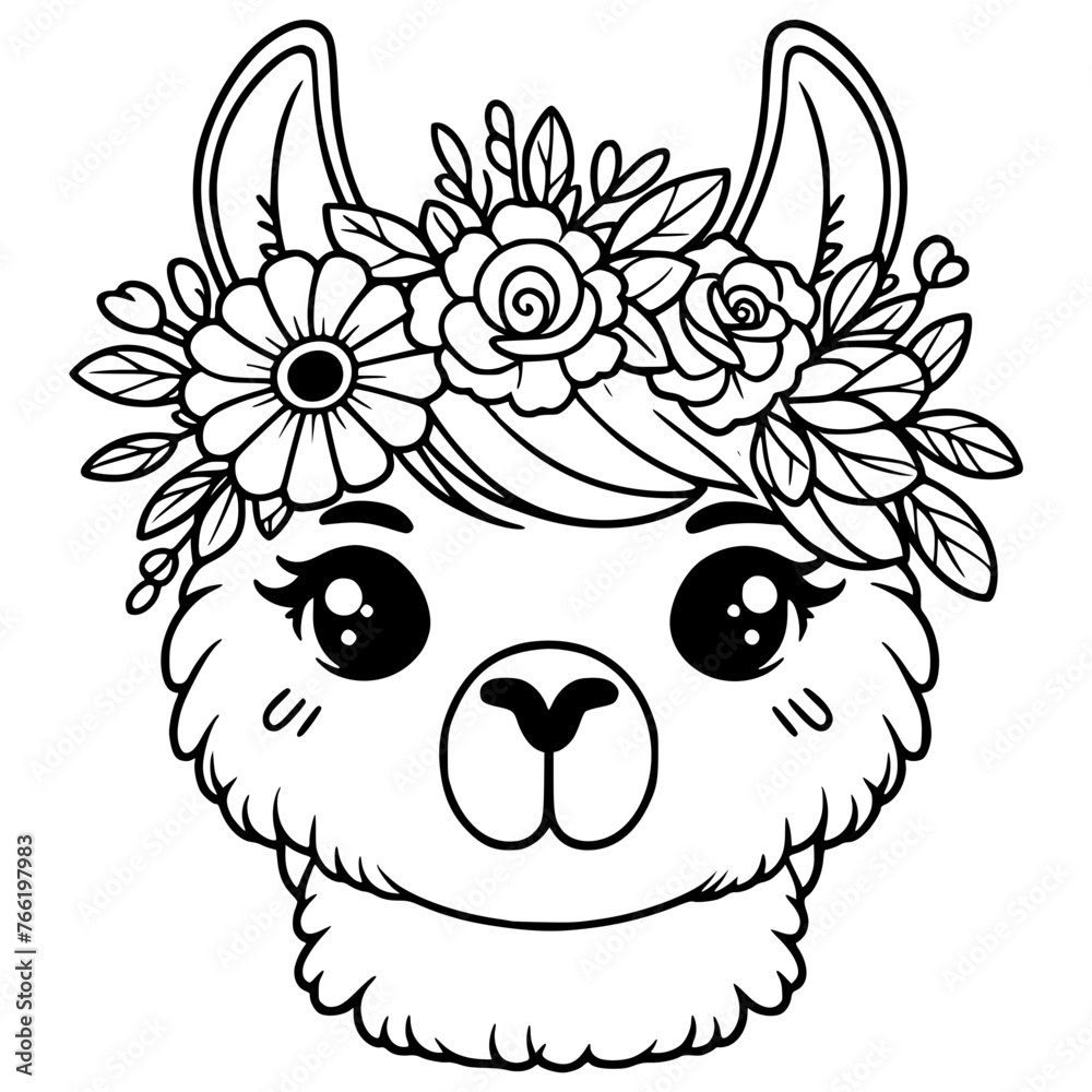 Llama alpaca vector , baby Llama, Llama Family, Llama Svg, Llama ...