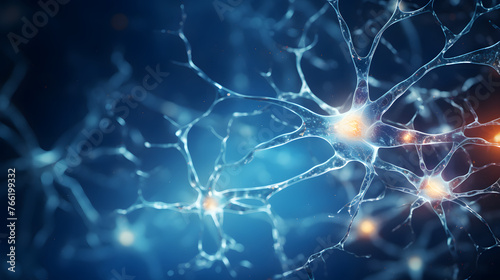 neuron and nervous system elaboration image