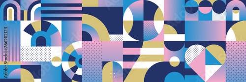 Summer Sports Games Event in Paris abstract geometric elements trendy pattern Sale gift card background winner competition congratulations flat modern design champion award travel banner