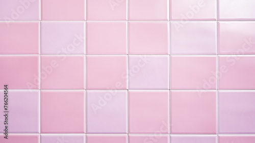 Pastel color pink of ceramic wall tiles for architectural backgrounds, bathroom floor tiles