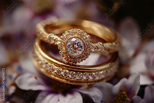 elegant and realistic wedding ring photography for couple