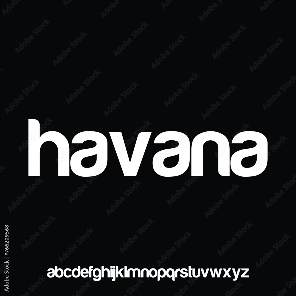 Fototapeta premium luxury and elegant alphabet font vector