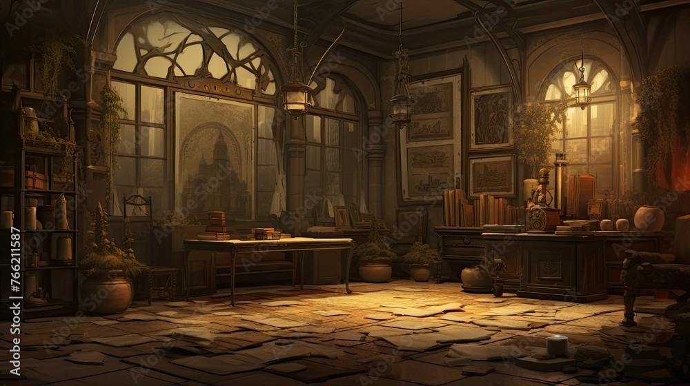 Church of the holy sepulchre. AI generated art illustration. Church of the holy sepulchre. AI generated art illustration.