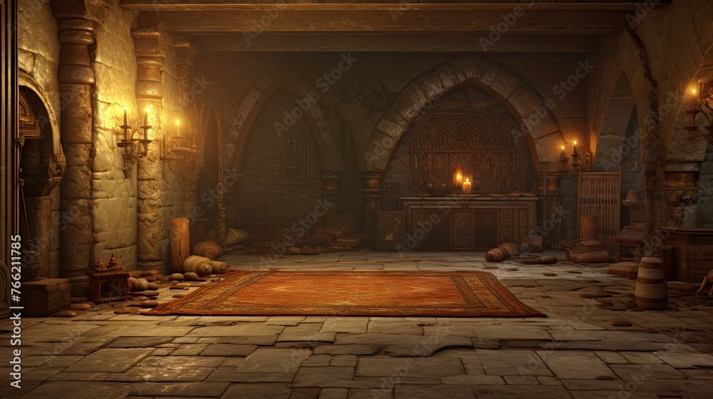 Church of the holy sepulchre. AI generated art illustration. Church of the holy sepulchre. AI generated art illustration.